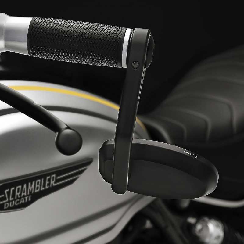 Rétroviseur Tuning F11 Réversible Noir Diamètre 8 Pouces - Neuf Pour Customisation