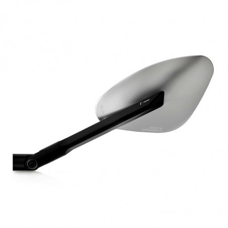 Rizoma Genesi rearview mirror, left - silver picture 1