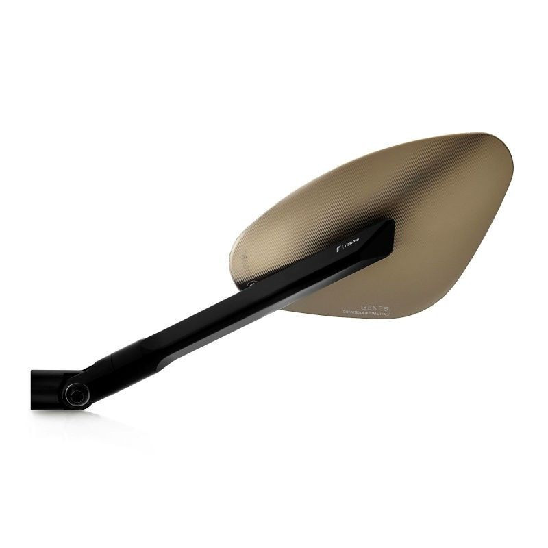 Rizoma Genesi rearview mirror, left - bronze picture 1