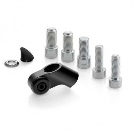 Adaptateur retroviseur sur guidon BS887B Rizoma