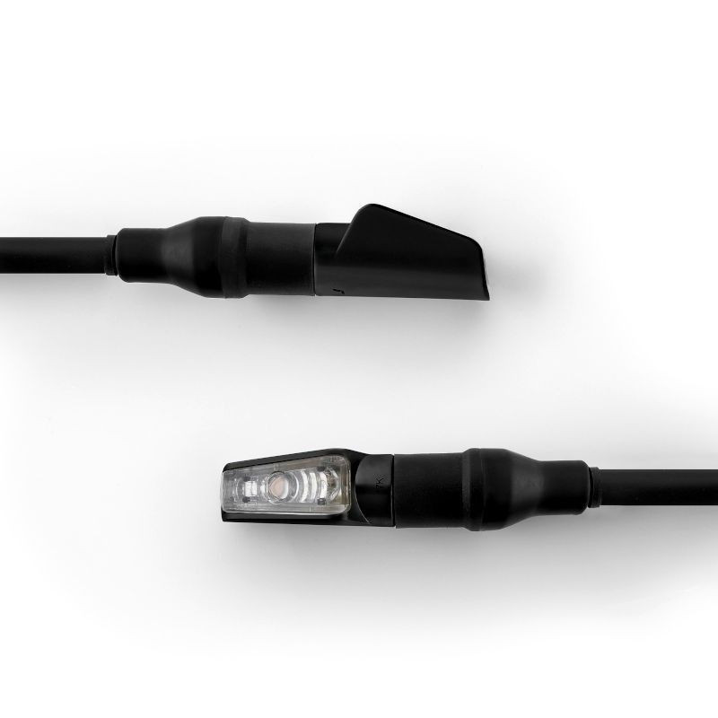 Rizoma 2 in 1 front turn signal Leggera L black BMW R12, R12 NineT & R NineT image 1