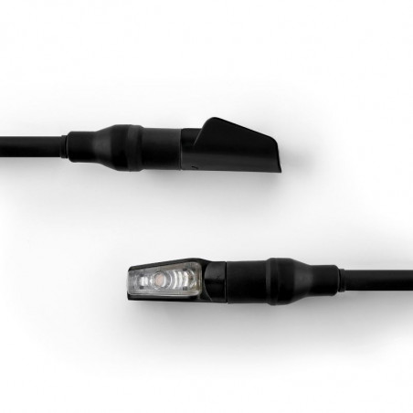 Rizoma 2 in 1 front turn signal Leggera L black BMW R12, R12 NineT & R NineT image 1