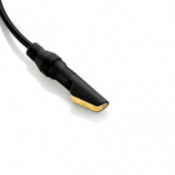 Rizoma Leggera S 3-in-1 turn signal in black BMW R12, R12 NineT & R NineT picture 3