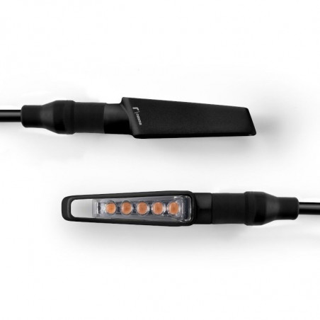 Clignotant Rizoma Vision noir  BMW R12, R12 NineT & R NineT image 1