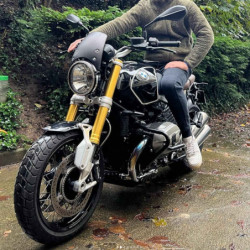 Saute-vent haut Rizoma BMW R NineT - noir