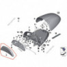 Rembourrage de capot de selle d'origine BMW R NineT