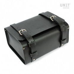 Sac de selle Unit Garage en cuir noir image 1