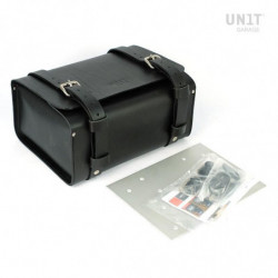 Sac de selle Unit Garage en cuir noir image 2