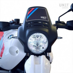 Sticker saute-vent Fenouil Unit Garage BMW R NineT - noir/bleu/rouge image 1