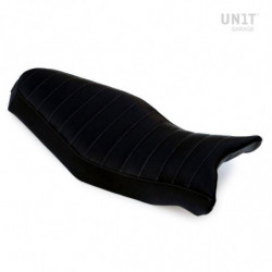 Tandem Unit Garage BMW R NineT leather saddle - black picture 4