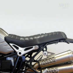 Tandem Unit Garage BMW R NineT leather saddle - black picture 2