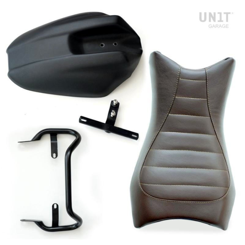 Monoplace Unit Garage BMW R NineT leather saddle - brown picture 1