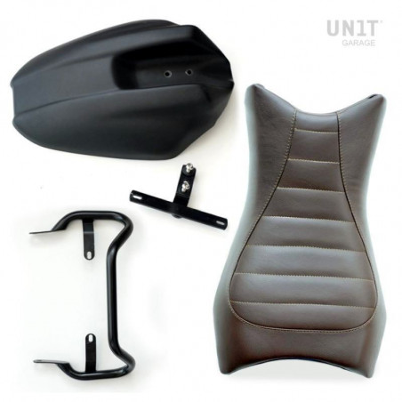 Monoplace Unit Garage BMW R NineT leather saddle - brown picture 1