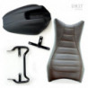 Selle en cuir Monoplace Unit Garage BMW R NineT - marron image 1