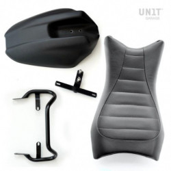 Monoplace Unit Garage BMW R NineT leather saddle - black picture 1