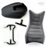 Selle en cuir Monoplace Unit Garage BMW R NineT - noir image 1
