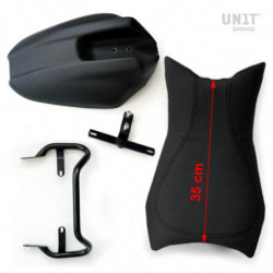 Selle en toile Monoplace Unit Garage BMW R NineT - noir image 4