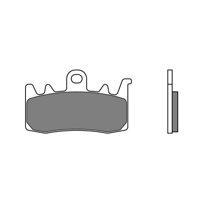 Front brake pads metal frit Brembo 07BB38LA picture 1