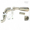 High muffler Unit Garage with grill BMW R NineT 2021-2023 - stainless steel picture 1