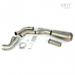 High muffler Unit Garage with grill BMW R NineT 2021-2023 - stainless steel picture 2