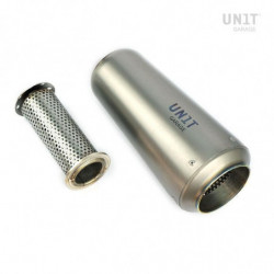 High muffler Unit Garage without grille BMW R NineT 2014-2020 - titanium picture 4