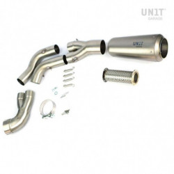 High muffler Unit Garage without grille BMW R NineT 2021-2023 - titanium picture 3