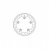 Rear brake disc Brembo 68B407C0 image 1