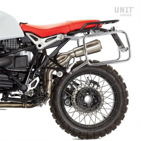 Double frame for Atlas Unit cases Garage BMW R NineT - silver picture 1