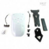 Paris Dakar rear mudguard with Unit garage BMW R NineT number plate - white picture 2