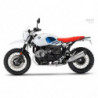 Paris Dakar rear mudguard with Unit garage BMW R NineT number plate - white picture 3