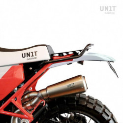 Paris Dakar rear mudguard with Unit garage BMW R NineT number plate - white picture 4