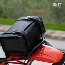 Paris Dakar rear mudguard with Unit garage BMW R NineT number plate - red picture 4