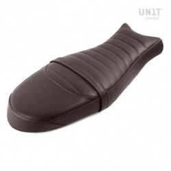 Selle double cuir Unit Garage BMW R NineT - marron image 1
