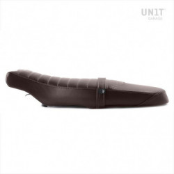 Unit leather double saddle BMW R NineT - brown