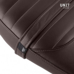 Unit leather double saddle BMW R NineT - brown