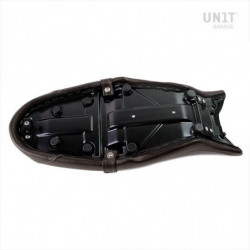 Unit leather double saddle BMW R NineT - brown