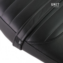 Unit leather double saddle BMW R NineT - black