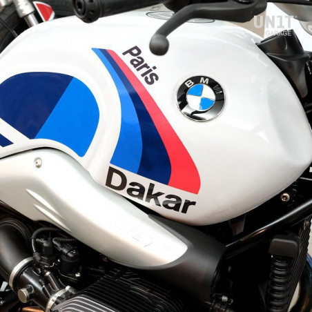 Tank sticker Sport Automobile Paris Dakar Unit Garage BMW R NineT