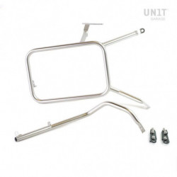Cadre droit pour valise Atlas Unit Garage BMW R NineT - argent image 1