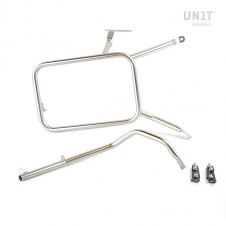 Straight frame for Atlas Unit Garage BMW R NineT - silver picture 1