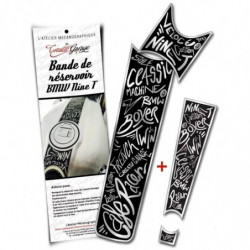 Set bande réservoir + capot de selle graphique CreativGarage image 1