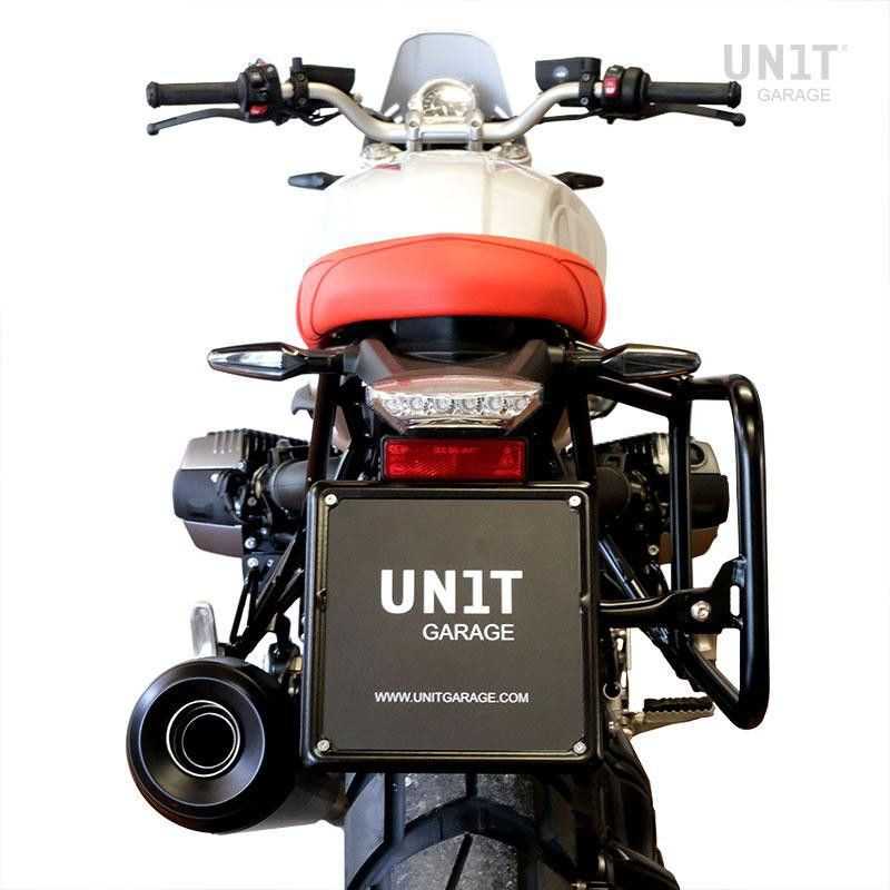 Straight frame for Atlas Unit Garage BMW R NineT - black