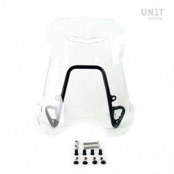 Pare-brise et support GPS Unit Garage BMW R NineT Urban GS - transparent