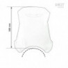 Pare-brise et support GPS Unit Garage BMW R NineT Urban GS - transparent