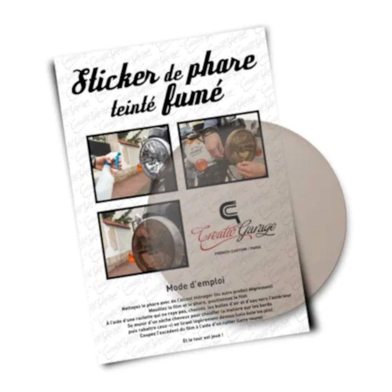 Film de phare fume CreativGarage BMW R NineT (160mm) image 1