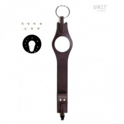 Ceinture de réservoir Unit Garage BMW R NineT - marron image 1