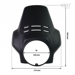Windshield & mudguard Paris Dakar Unit Garage BMW R NineT Urban GS - white picture 4