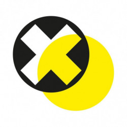 Sticker phare jaune + croix fermée CreativGarage BMW R NineT image 1