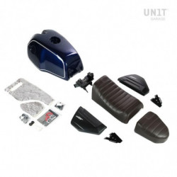 Kit NineT /7 brown saddle Unit Garage BMW R NineT - blue picture 1
