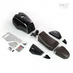 Kit NineT /7 brown saddle Unit Garage BMW R NineT - black picture 2